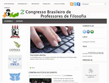 Tablet Screenshot of cbpfil.fronteirasdaeducacao.org